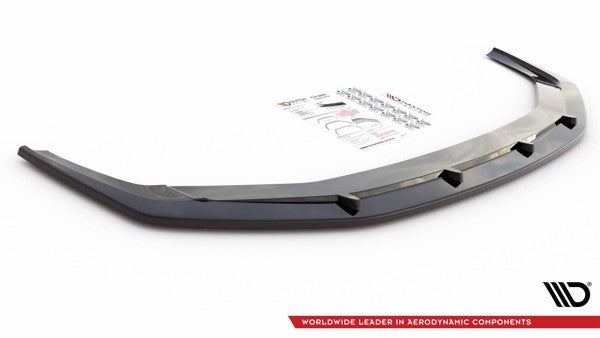 Maxton Front Splitter V.2 Audi RS6 C8 / RS7 C8 - Gloss Black