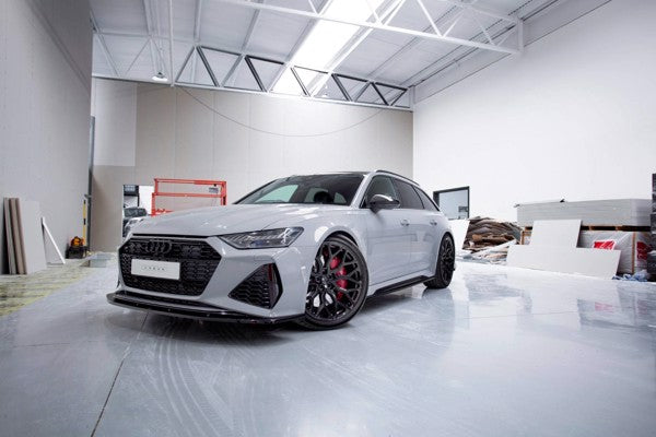 Maxton Front Splitter V.2 Audi RS6 C8 / RS7 C8 - Gloss Black