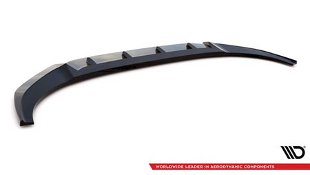Maxton Front Splitter V.1 Audi RSQ8 Mk1 - Gloss Black