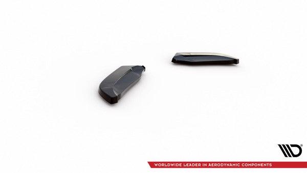 Maxton Rear Side Splitters Volkswagen Scirocco Mk3 - Gloss Black