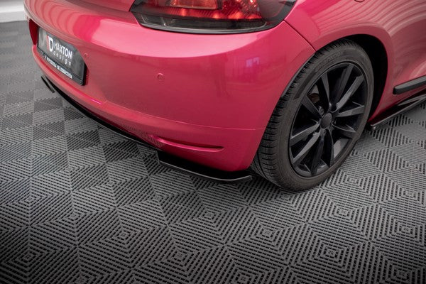 Maxton Rear Side Splitters Volkswagen Scirocco Mk3 - Gloss Black