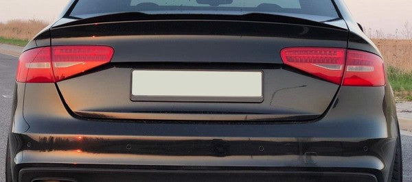 Maxton Spoiler Cap Audi S4 B8 Fl Sedan - Gloss Black