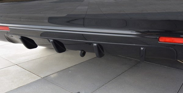 Maxton Rear Valance Honda Accord Mk8. (Cu-Series) Preface Sedan - Gloss Black
