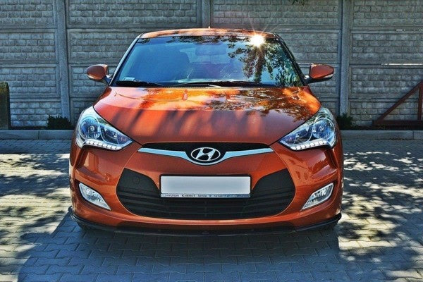 Maxton Front Splitter Hyundai Veloster - Gloss Black