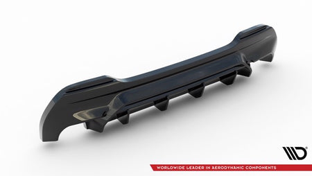 Maxton Rear Valance V.1 For BMW 1 F40 M-Pack/ M135I - Gloss Black