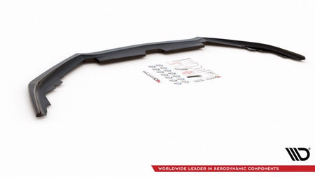 Maxton Front Splitter  Honda Accord VIii (Cu Series) Facelift - Gloss Black