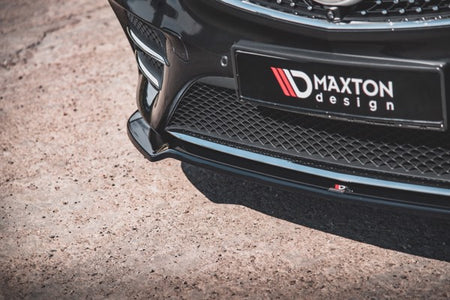 Maxton Front Splitter V.4 Mercedes-Benz V-Class Amg-Line W447 Facelift - Gloss Black
