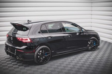 Maxton Street Pro Side Skirts Diffusers Volkswagen Golf R Mk8 - Black
