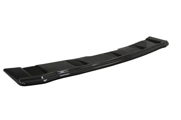 Maxton Central Rear Splitter Audi A5 F5 S-Line (Without Vertical Bars) - Gloss Black