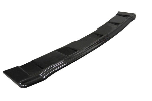 Maxton Central Rear Splitter Audi A5 F5 S-Line (Without Vertical Bars) - Gloss Black