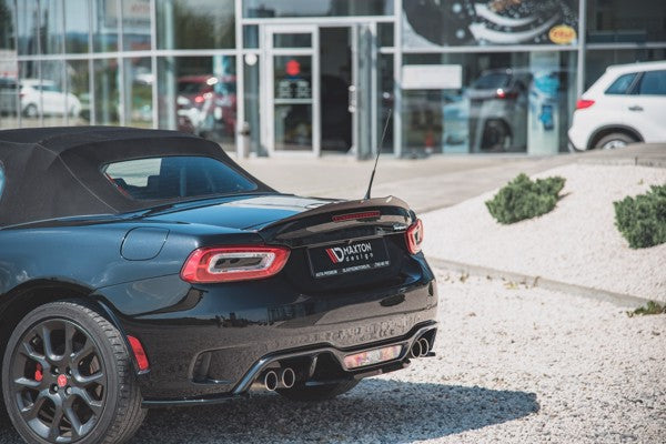 Maxton Spoiler Cap Fiat 124 Spider Abarth - Gloss Black