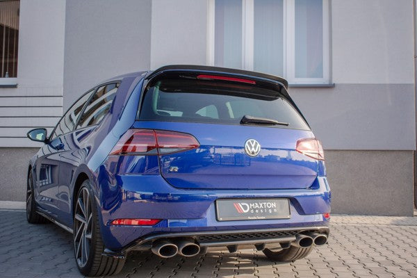 Maxton Spoiler Cap V.1 Volkswagen Golf 7 / 7 Facelift R / R-Line / Gti  - Gloss Black
