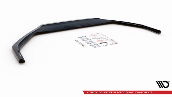 Maxton Front Splitter V.2 Peugeot 508 Gt Mk1 Facelift - Gloss Black