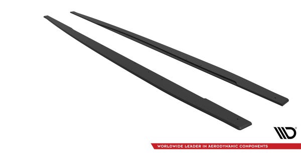 Maxton Street Pro Side Skirts Diffusers Audi A5 S-Line / S5 Sportback F5 - Black