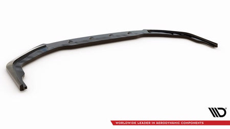Maxton Front Splitter Nissan Gtr R35 Facelift - Gloss Black