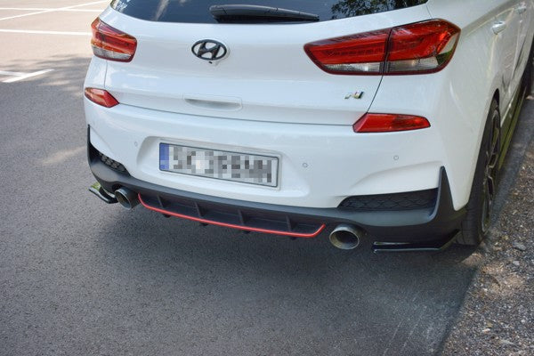 Maxton Rear Valance Hyundai I30 N Mk3 Hatchback - Gloss Black