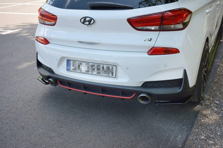 Maxton Rear Valance Hyundai I30 N Mk3 Hatchback - Gloss Black