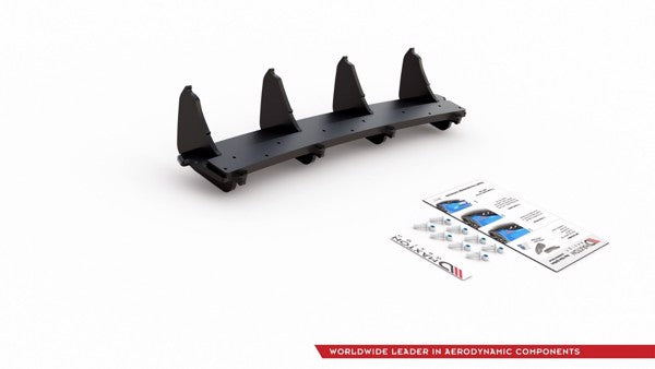 Maxton Racing Durability Rear Diffuser V.1 VW Golf 7 Gti - Black