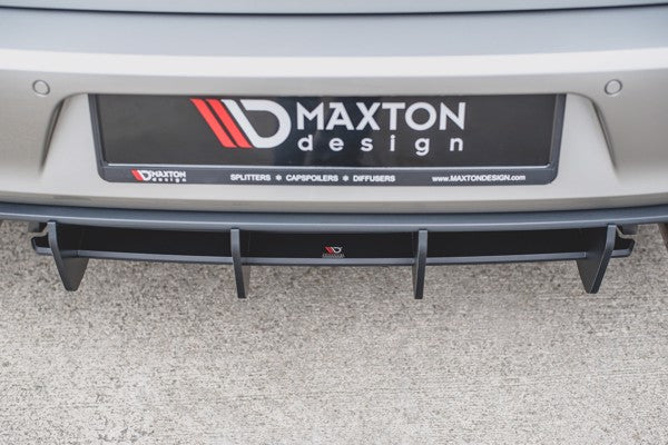 Maxton Racing Durability Rear Diffuser V.1 VW Golf 7 Gti - Black