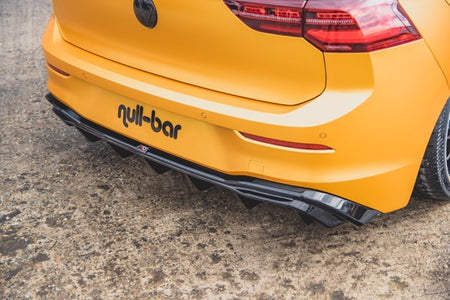 Maxton Rear Valance VW Golf 8 - Gloss Black