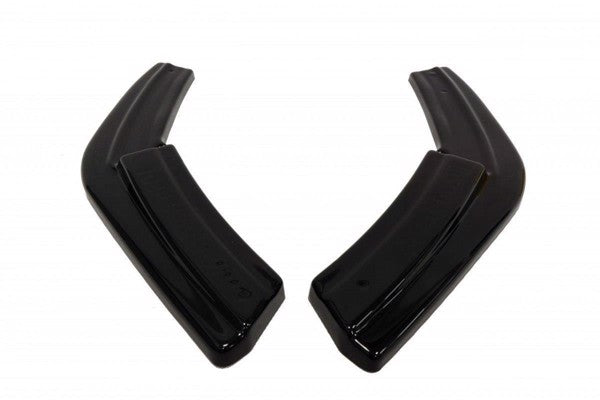 Maxton Rear Side Splitters BMW 1 F20/F21 M-Power (Preface) - Gloss Black