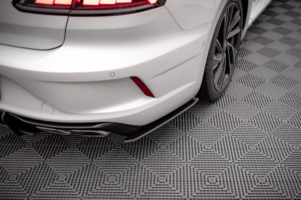Maxton Street Pro Rear Side Splitters Volkswagen Arteon R - Black