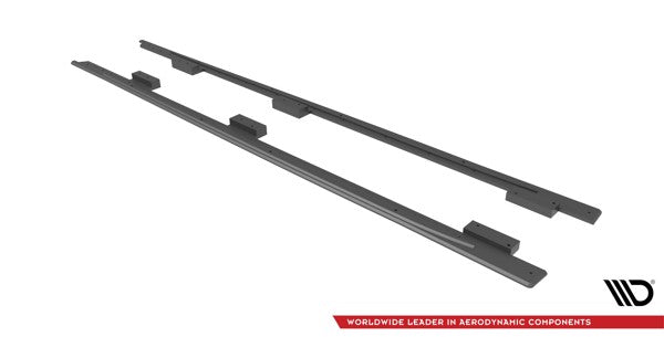 Maxton Street Pro Side Skirts Diffusers Audi A3 8Y - Black