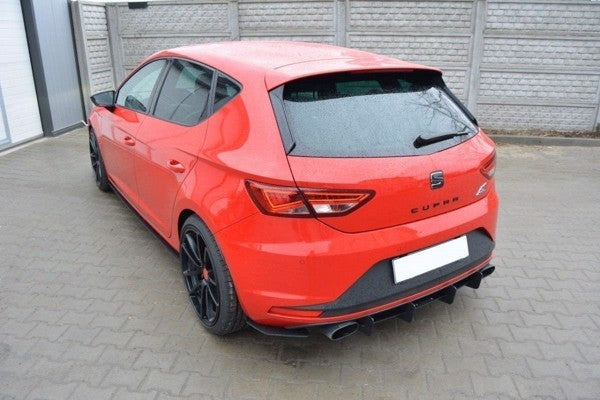 Maxton Seat Leon Iii Cupra Rear Diffuser & Rear Side Splitters
