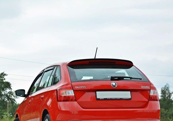 Maxton Spoiler Cap Skoda Rapid Spaceback - Gloss Black