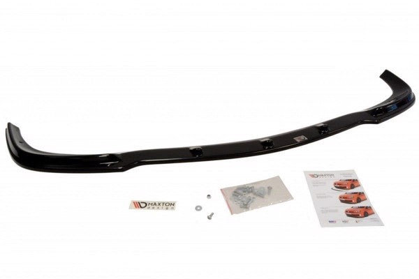 Maxton Front Splitter Mercedes Clk W 209 For Standard Version - Gloss Black