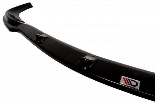 Maxton Front Splitter Mercedes Clk W 209 For Standard Version - Gloss Black