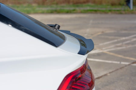 Maxton Spoiler Extension V.2 Audi Q8 S-Line - Gloss Black
