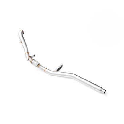 RM Motors Downpipe AUDI A6 C6 2.7, 3.0 TDI (CATALYST + DPF)