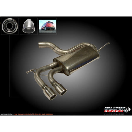 Milltek Cat-back Volkswagen Golf Mk5 GTi 2.0T FSI