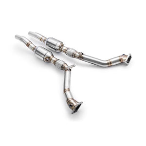 RM Motors Downpipe AUDI S4, RS4 B5 2.7 T + SILENCER