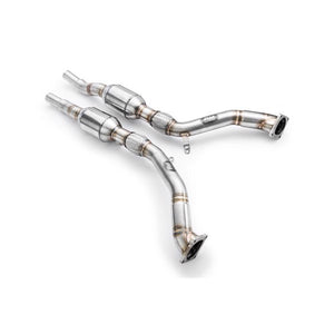 RM Motors Downpipe AUDI S4, RS4 B5 2.7 T + SILENCER
