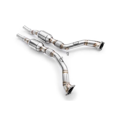 RM Motors Downpipe AUDI S4, RS4 B5 2.7 T + SILENCER