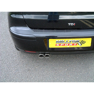 Milltek cat-back udstødning til Seat Ibiza FR 1.8 20VT (Formula Racing), resoneret – billede 4