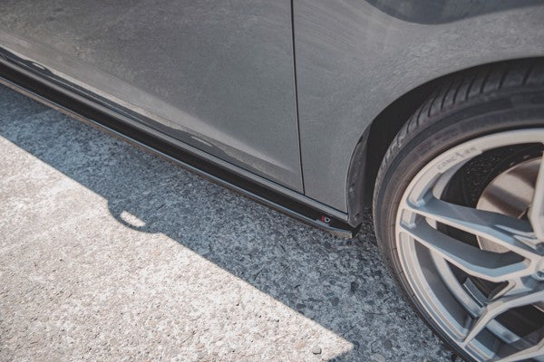 Maxton Side Skirts Diffusers V.5 Seat Leon Cupra / Fr Mk3 Fl - Gloss Black