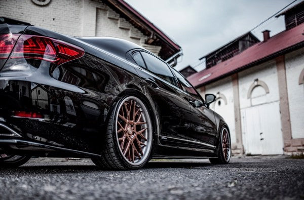 Maxton Side Skirts Diffusers Lexus Ls Long Wheelbase Mk4 Facelift - Gloss Black