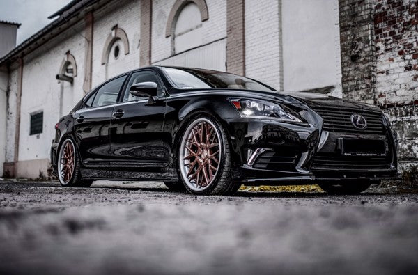 Maxton Side Skirts Diffusers Lexus Ls Long Wheelbase Mk4 Facelift - Gloss Black