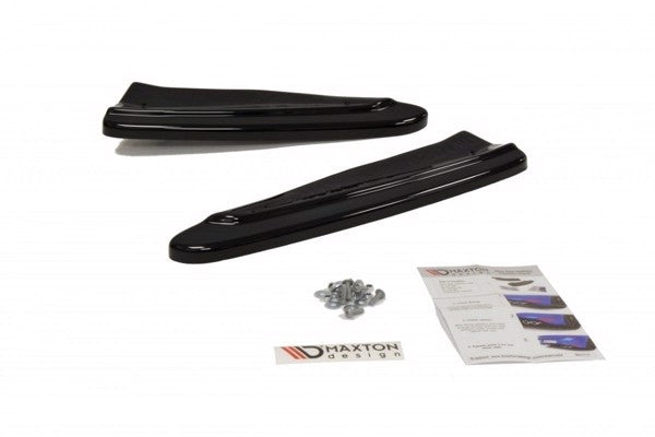 Maxton Rear Side Splitters Chevrolet Camaro V Ss - Us Version (Preface) - Gloss Black