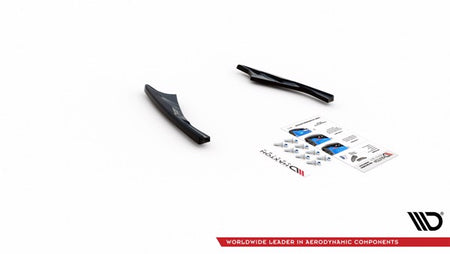 Maxton Rear Side Splitters Audi Sq8 Mk1 - Gloss Black