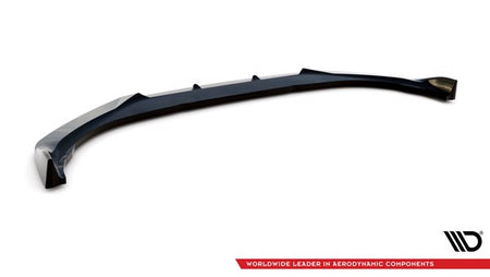 Maxton Front Splitter V.1 Ford Mustang Mach-E Mk1 - Gloss Black