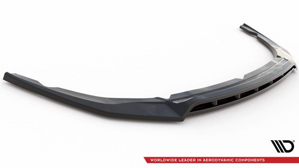 Maxton Front Splitter V.1 Kia Optima Mk4 Facelift - Gloss Black