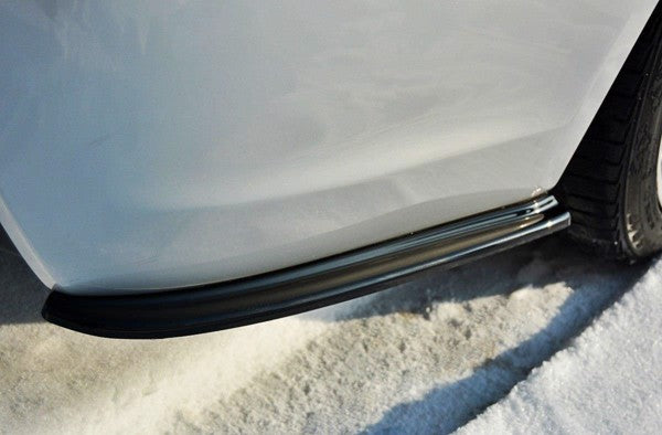 Maxton Rear Side Splitters BMW 3 E90 Mpack - Gloss Black