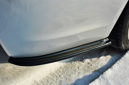 Maxton Rear Side Splitters BMW 3 E90 Mpack - Gloss Black