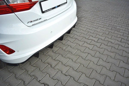 Maxton Rear Valance Ford Fiesta Mk8 St-Line - Gloss Black