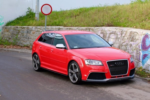Maxton Side Skirts Diffusers Audi S3 8P / S3 8P Fl / RS3 8P - Gloss Black