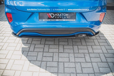 Maxton Rear Side Splitters Ford Puma St-Line - Gloss Black